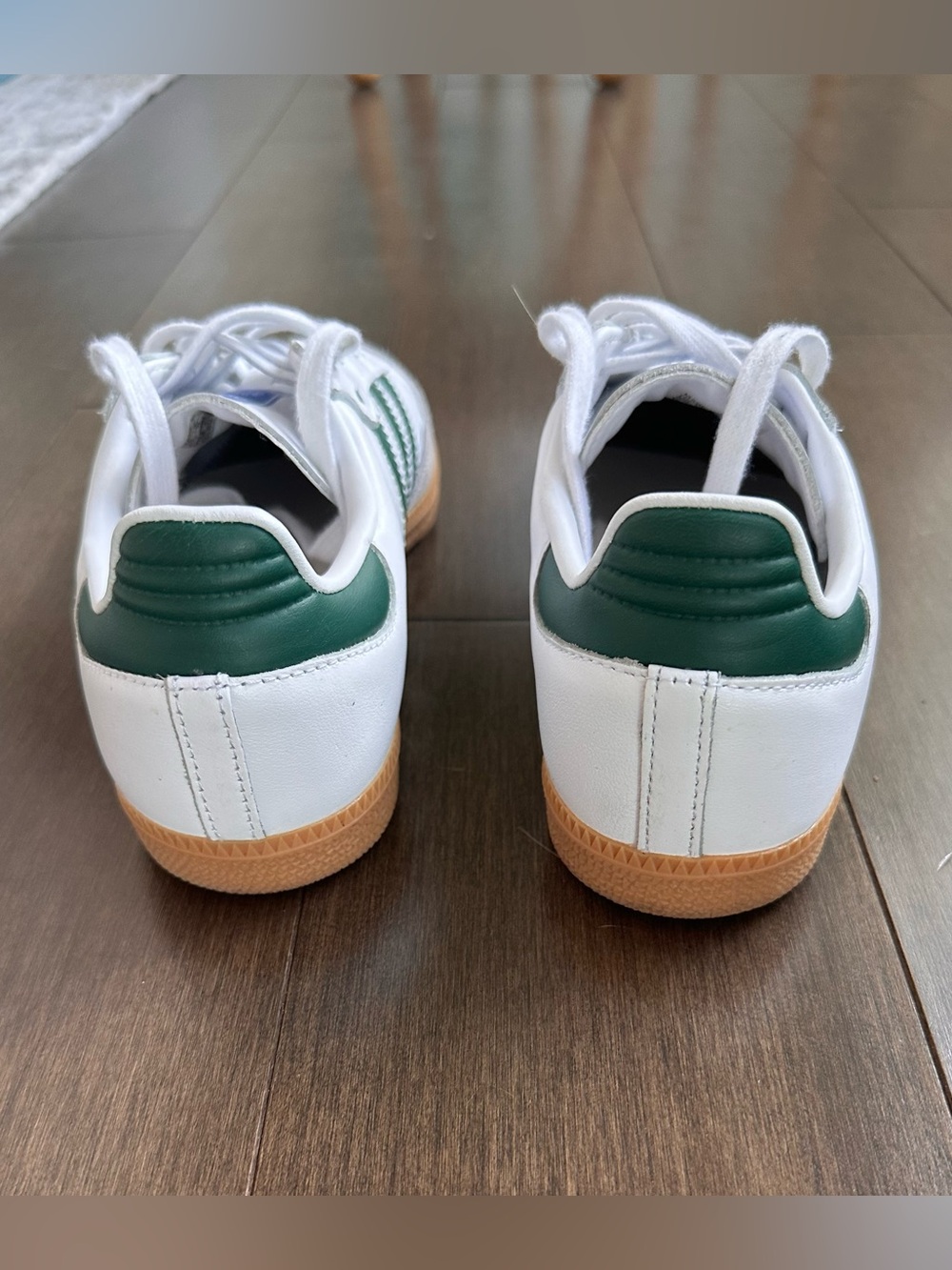 Adidas Samba OG Collegiate Green Stripes Size 5 1/2 men’s (size 7 women) - Picture 3 of 4